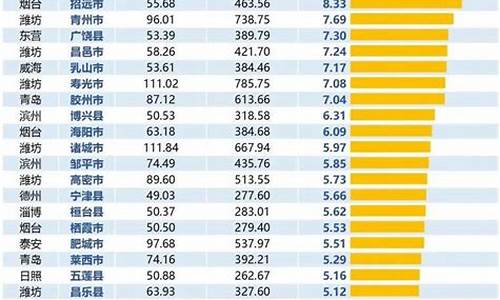 山东省最穷的十个县_山东省最穷的十个县级市