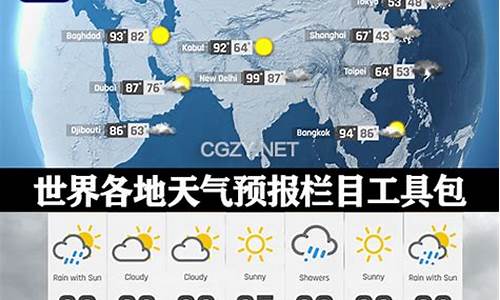 世界各地天气预报一览_世界各城市天气预报