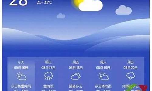 江西鹰潭未来7天天气_江西鹰潭未来一周天气