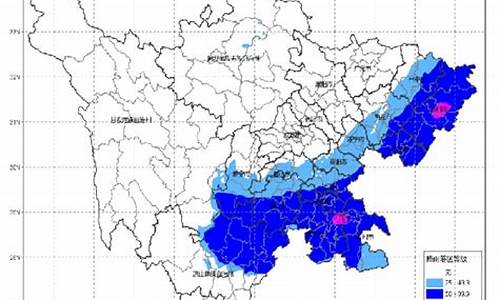 四川暴雨预警升级_四川暴雨预警