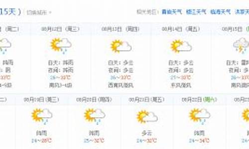 玉环天气预报15天_玉环天气预报15天气报气