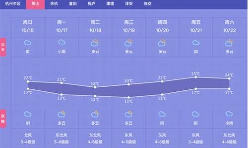 杭州最近一周天气情况与穿衣指南_杭州最近一周天气情况